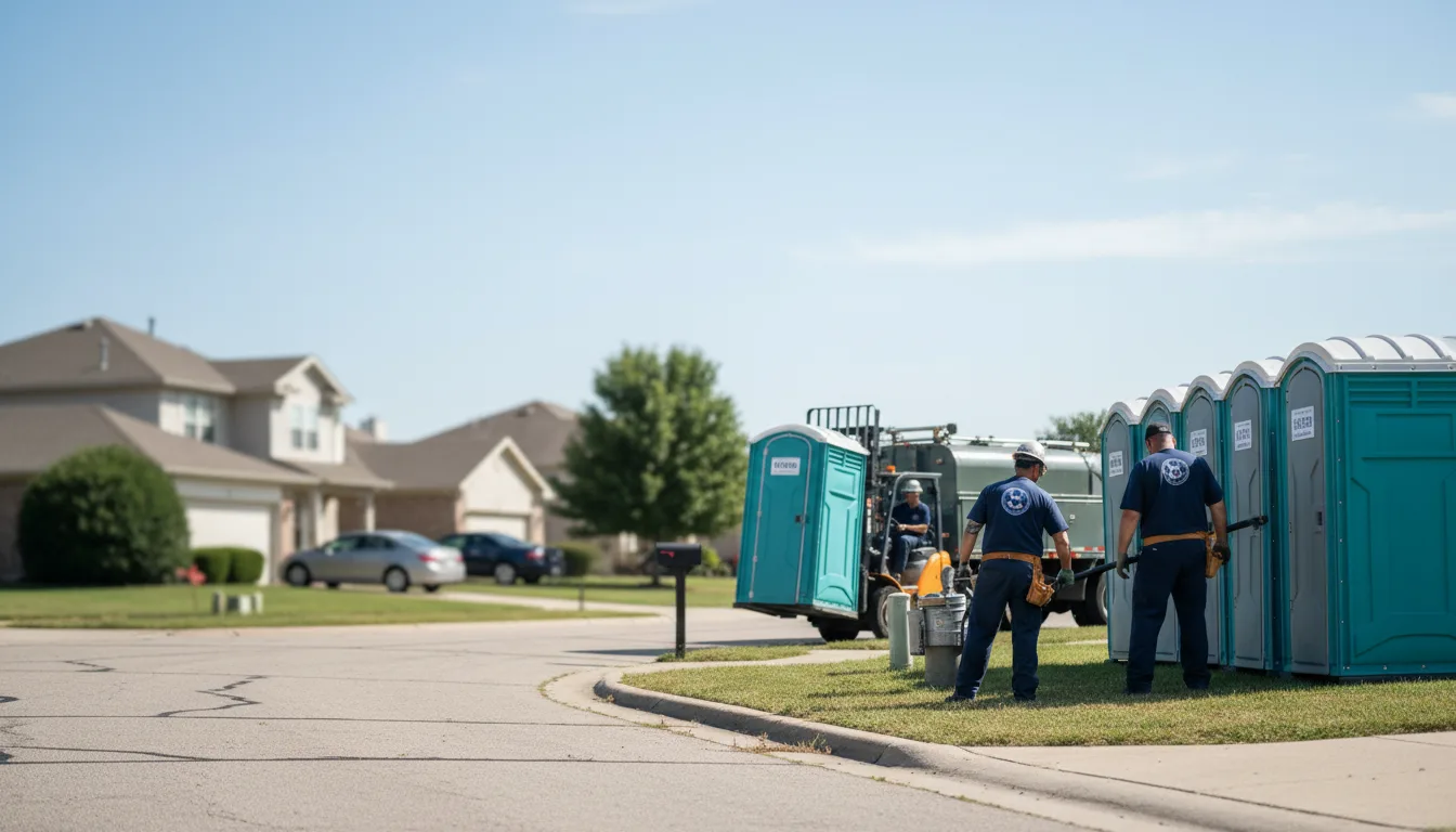 Porta Potty Rental in Centerburg, OH near me